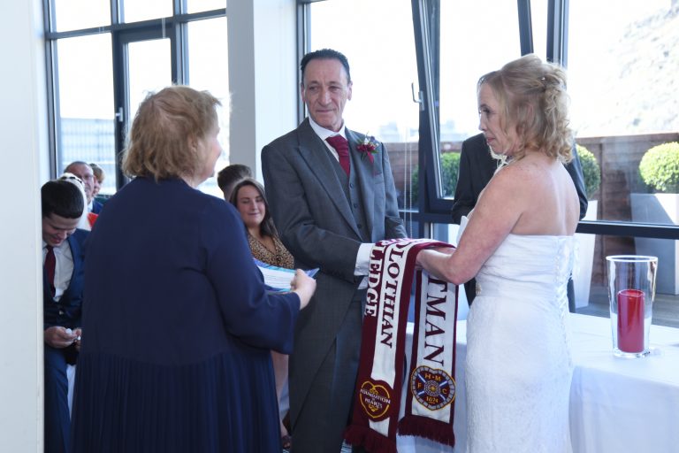 Wedding at the Apex Hotel Grassmarket