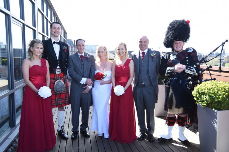 Wedding at the Apex Hotel Grassmarket