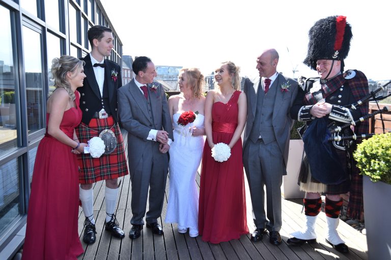 Wedding at the Apex Hotel Grassmarket