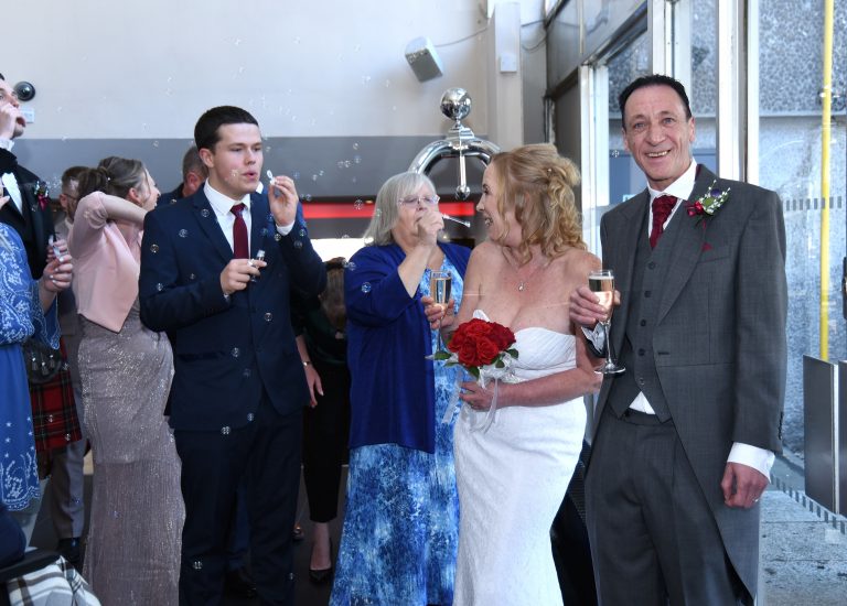 Wedding at the Apex Hotel Grassmarket